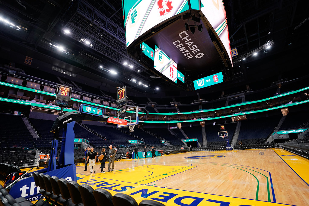 201920 WBB USF vs Stanford at the Chase Center Flickr