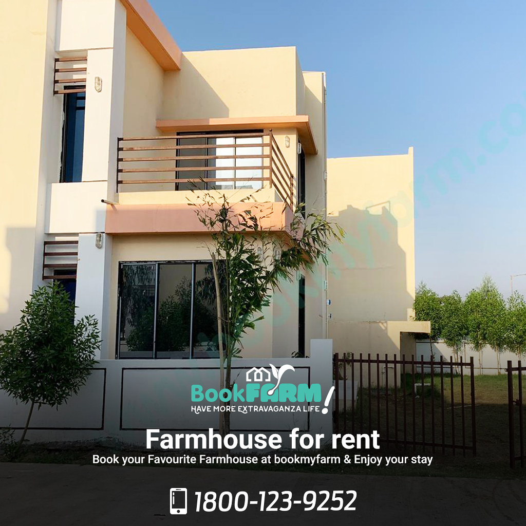 Farmhouse for rent. Book your Favourite Farmhouse at bookm… Flickr