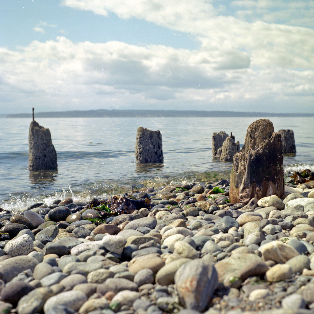 Rocky Beach Richmond Beach, Washington August 2019. Yashic… Flickr
