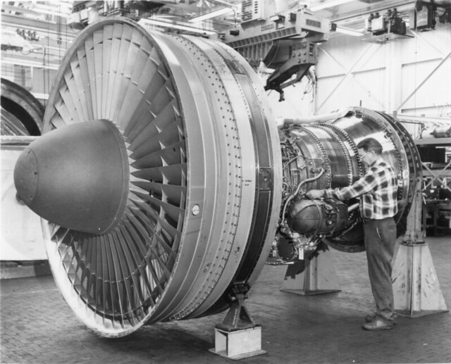 Bilstein_00728 Pratt & Whitney JT9D-7R turbofan engine (mfr) - a photo