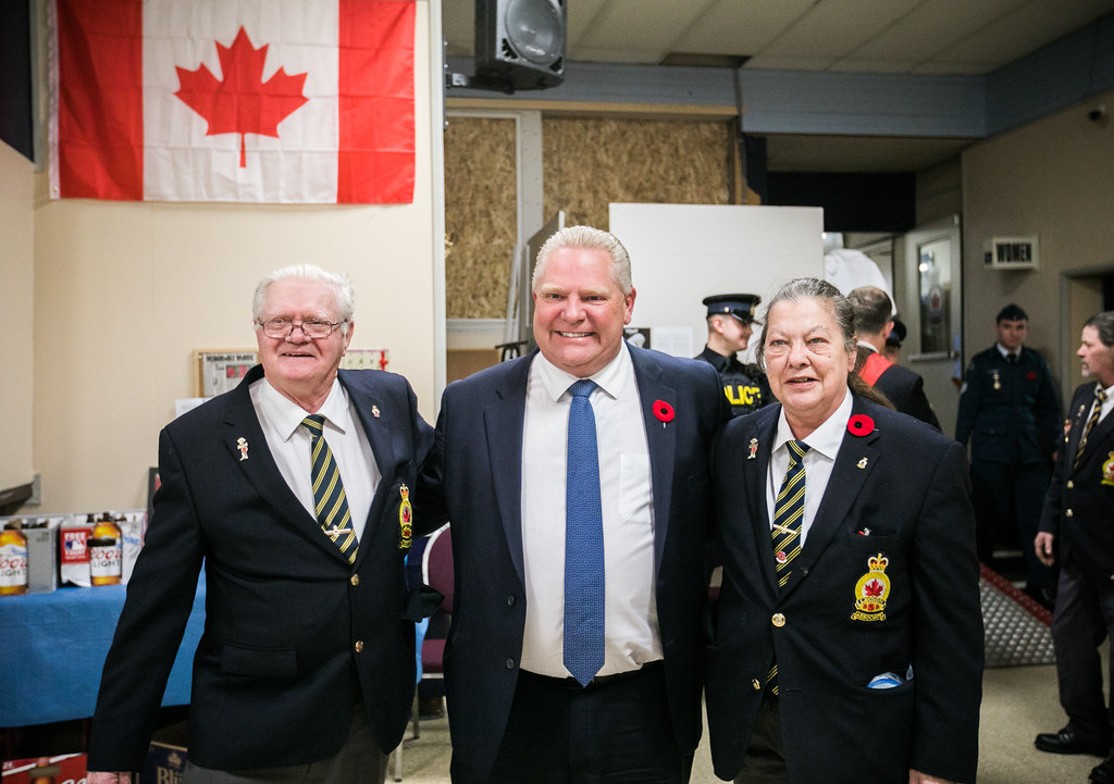Visit to the Royal Canadian Legion Branch 286 Visite de la filiale 286 de la Légion royale