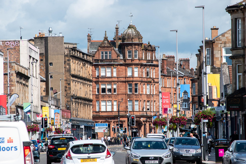 Kilmarnock Rd, Glasgow Looking north Past Glasgow Flickr
