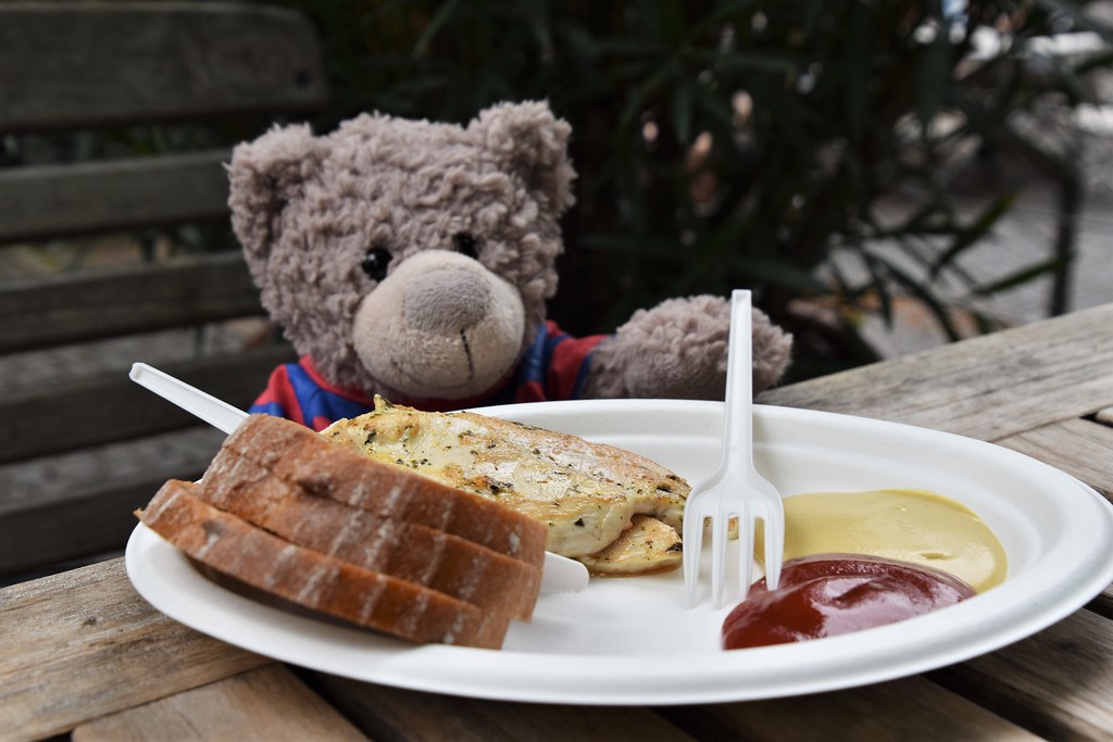 a modest lunch OTIS" It does not look very appetizing, bu… Flickr