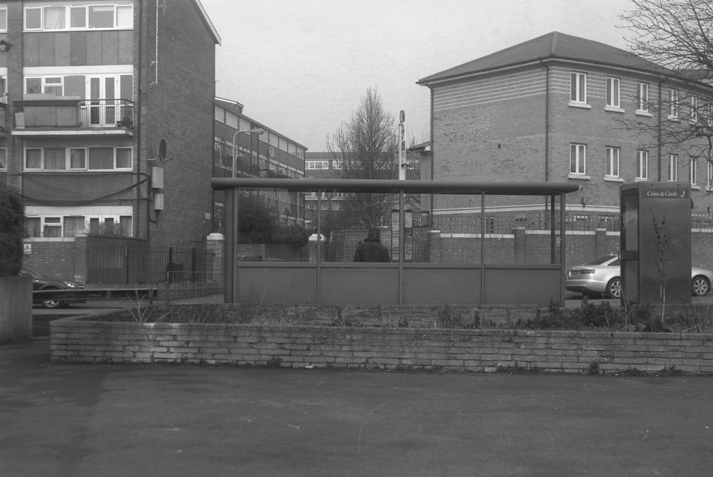Bus Stop Ilford XP2 (not Super, 'develop before' date of N… Flickr