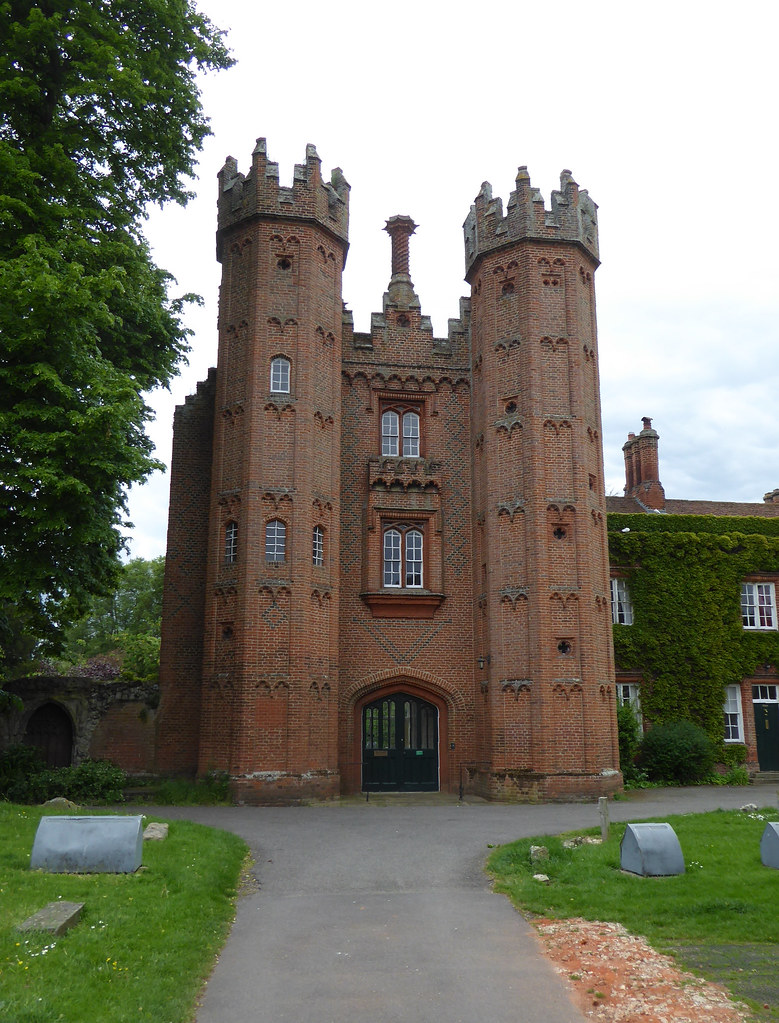 Deanery Gatehouse, Hadleigh The striking Tudor gatehouse