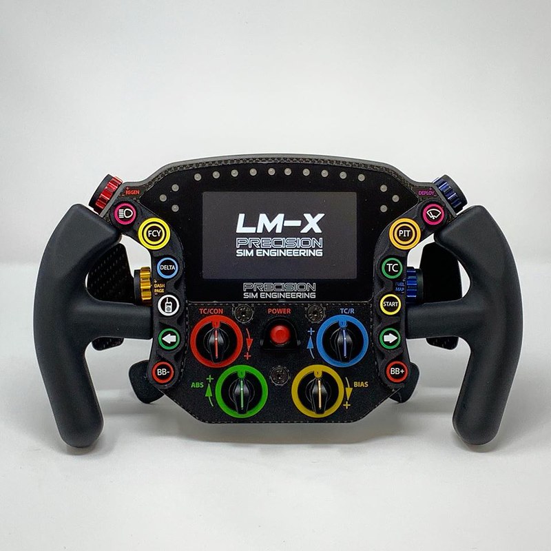Precision Sim Engineering LMX Steering Wheel Announced Bsimracing