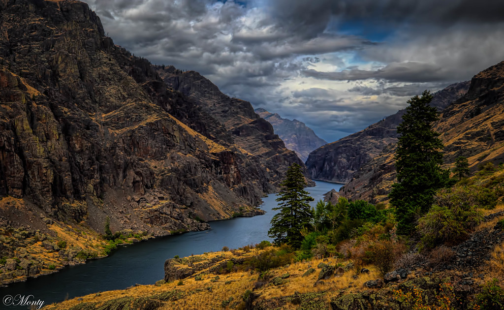 Hells Canyon, Snake River, Oregon, USA on my recent trip t… Flickr