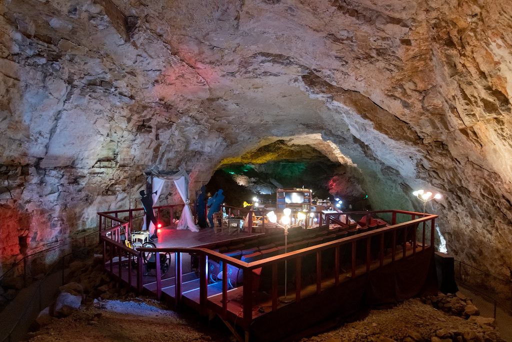 Grand Canyon Caverns Stage and Living Room Eric Kilby Flickr