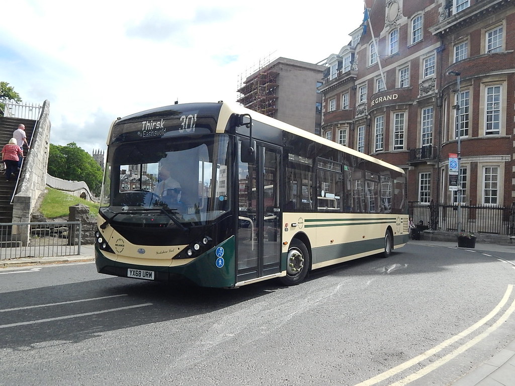 YX68URM reliance York Alexander Dennis Enviro 200 MMC STANBUTLER
