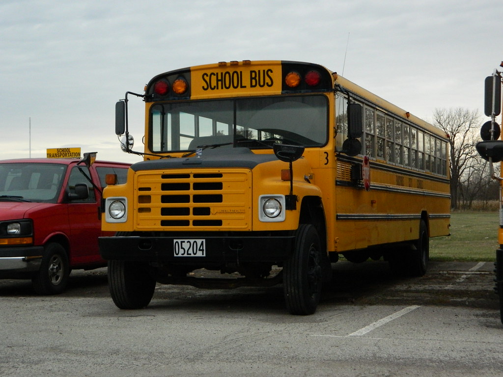 Bucyrus City Schools 3 (3) Bus lot Bucyrus, OH Flickr