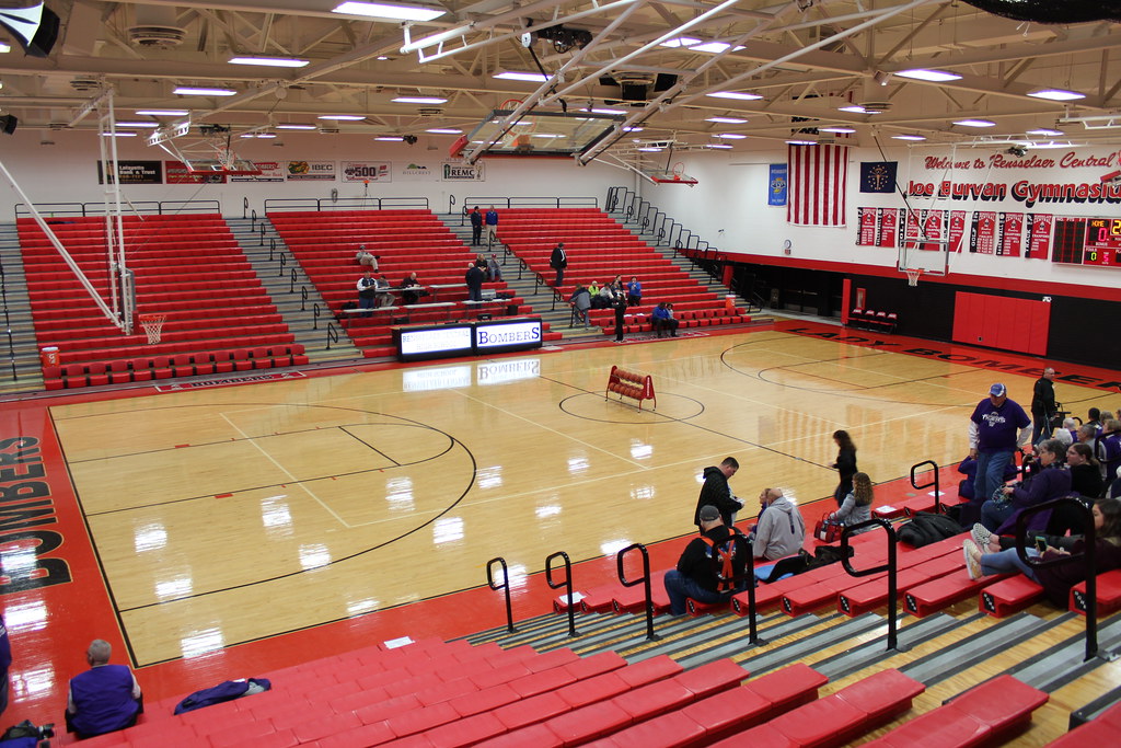 Rensselaer High School 2019 Joe Burvan Gymnasium, Home of… Flickr