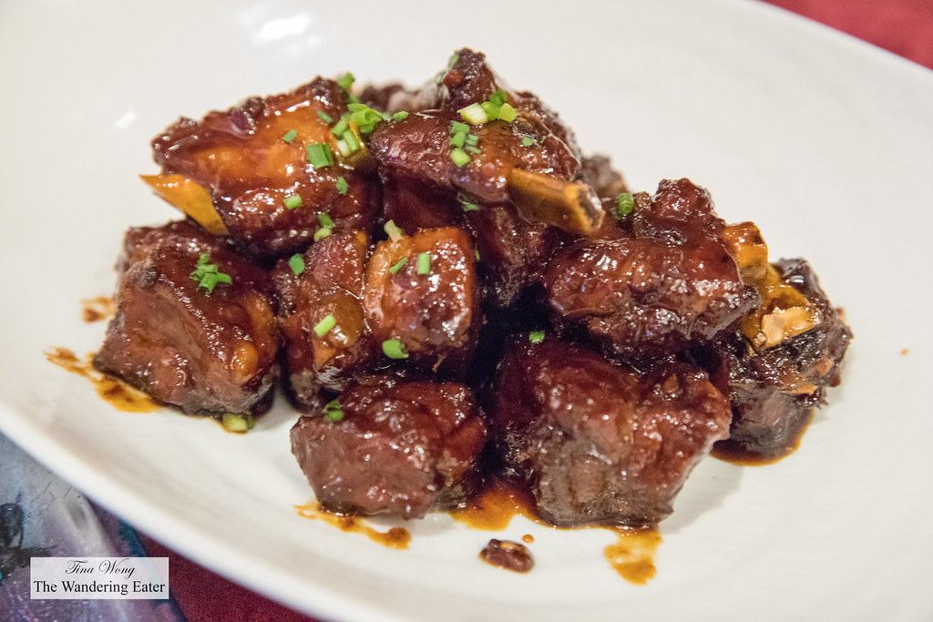 Deep fried short ribs with black vinegar sauce Si Ji Xuan … Flickr