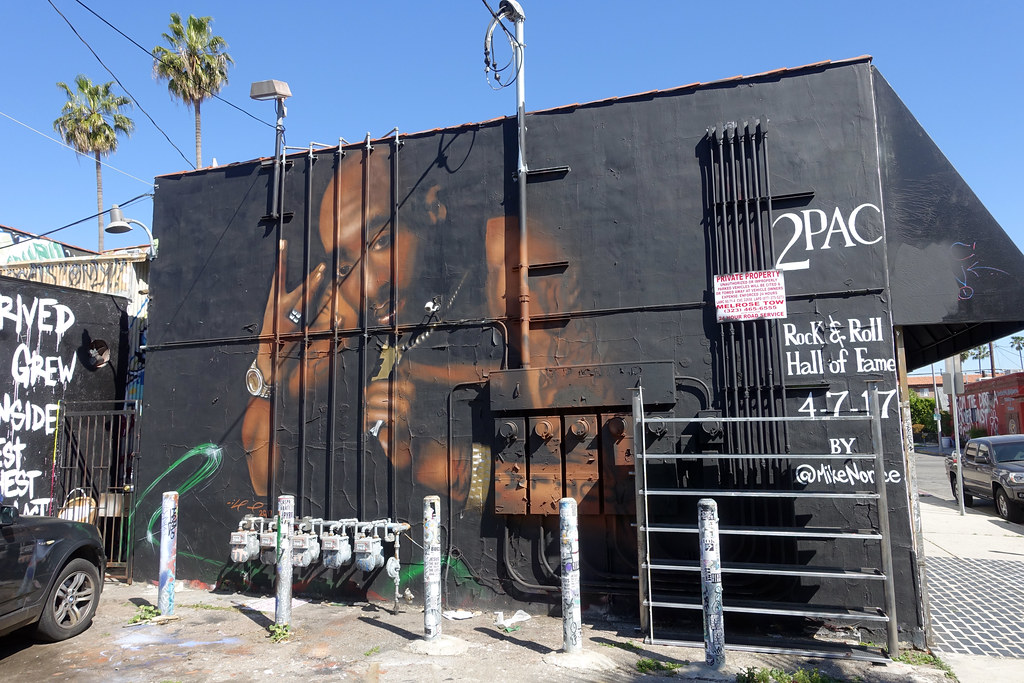 2Pac Mural Los Angeles Adam Holloway Flickr