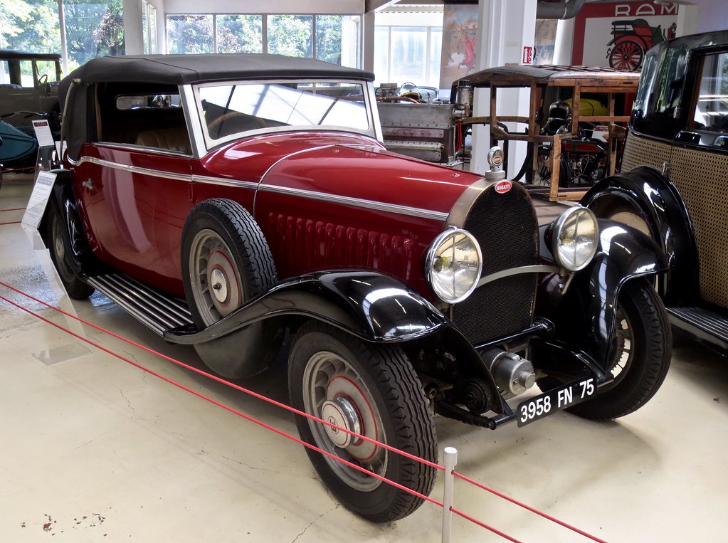 1930 BUGATTI Type 49 Cabriolet Gangloff This model 49