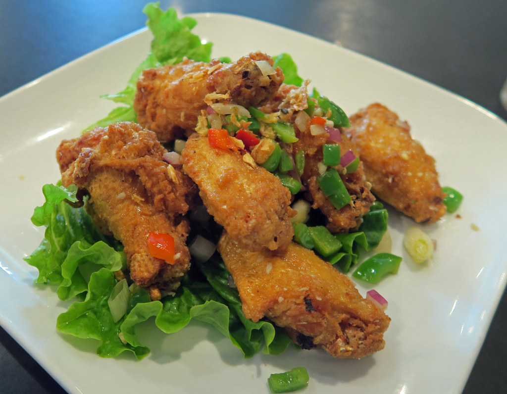 Salt and Pepper Chicken Wings 40N Pho & Grille Kirk K Flickr