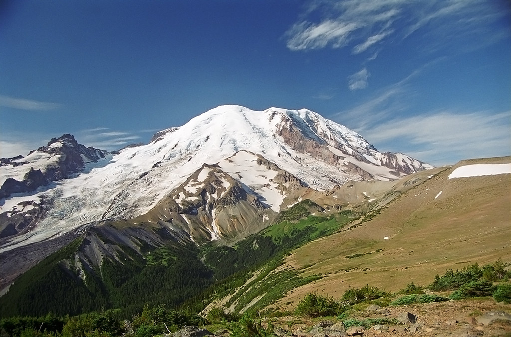 Mt Rainier September 09, 1997 Mt. Rainier National Park Af… Flickr