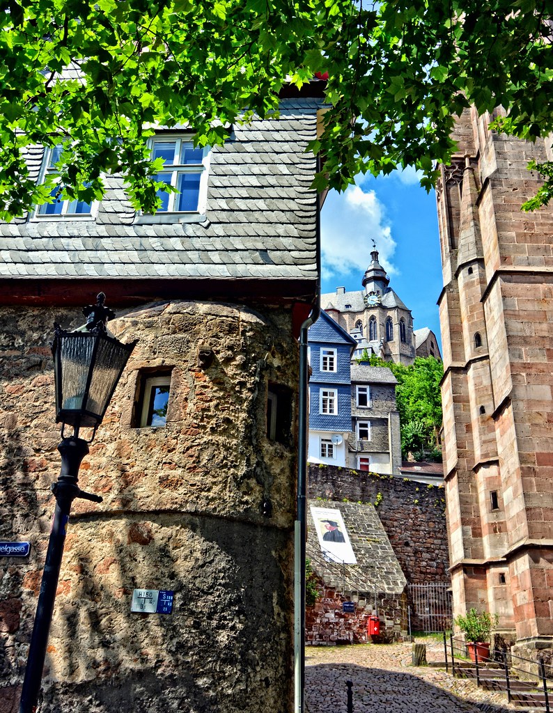 Elevation of Cappel, Marburg, Germany Topographic Map Altitude Map