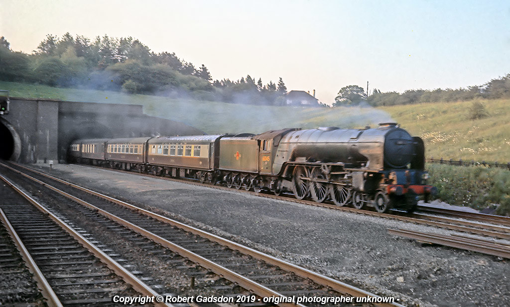 A1 By the New Tunnel. LNER/BR Peppercorn A1 pacific 60145 … Flickr