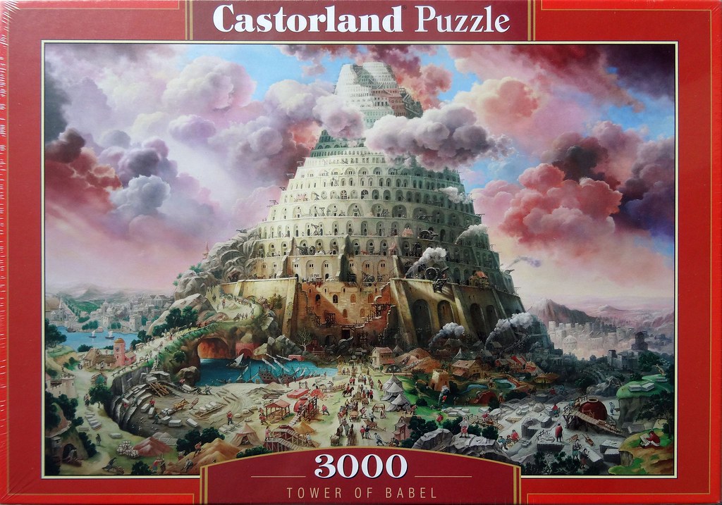 Castorland C3005632 Tower of Babel (3K) 00a box50 Flickr