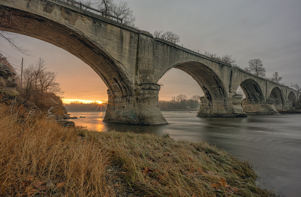 Interurban Railroad Bridge Waterville Ohio The Interurban … Flickr
