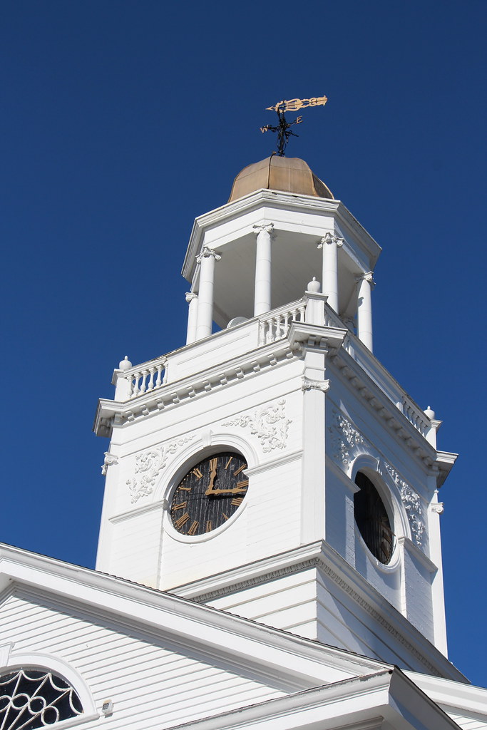 Steeple & Weathervane Williamsburg, MA Williamsburg, Massa… Flickr