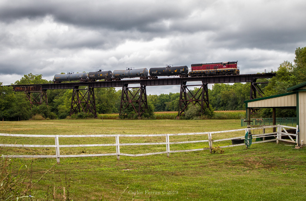 IERR 206 Okeana, OH Indiana Eastern SD9 206 crosses over… Flickr