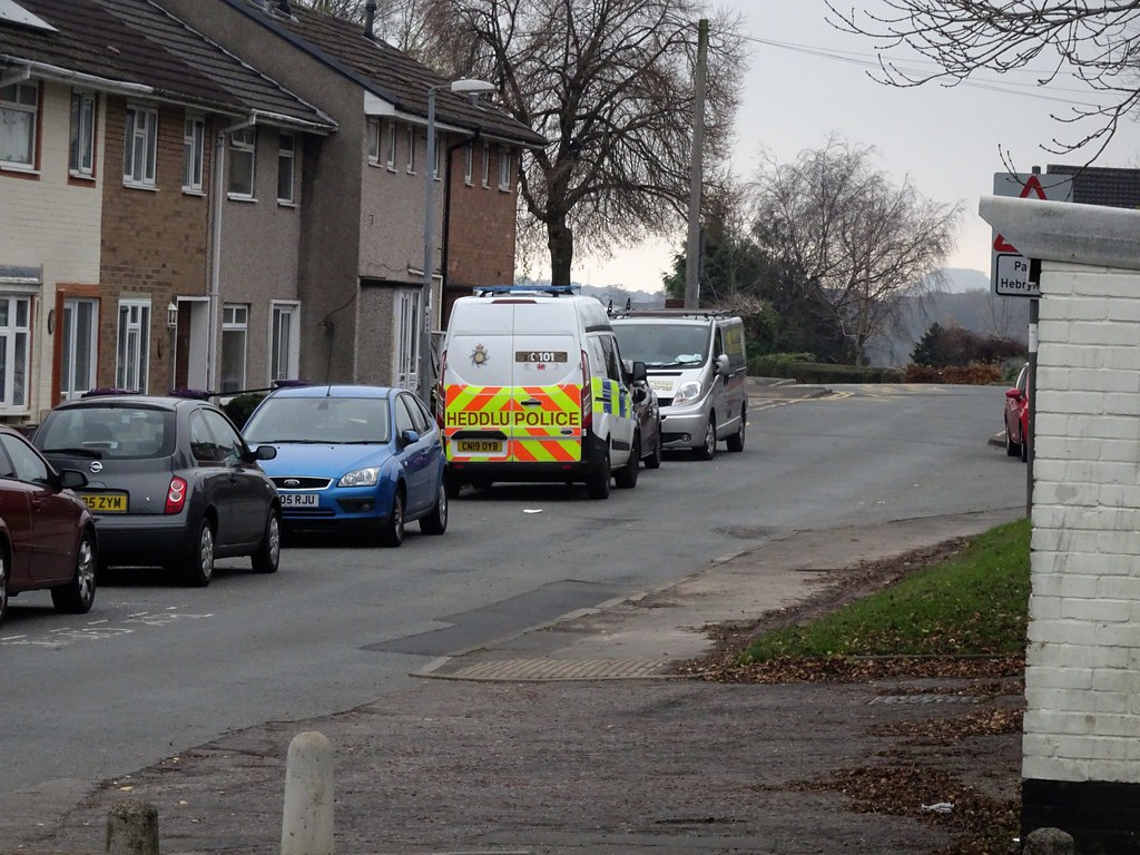 Gwent Police Van, Bryn Celyn Road, West Pontnewydd, Cwmbra… Flickr