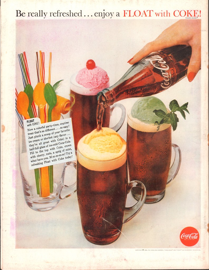 1960 CocaCola Coke Advertisement Life Magazine August 8 1… Flickr
