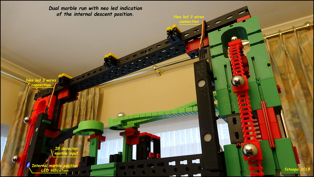 DSC04800 marble run Dual marble run module wtiht fast desc… Flickr