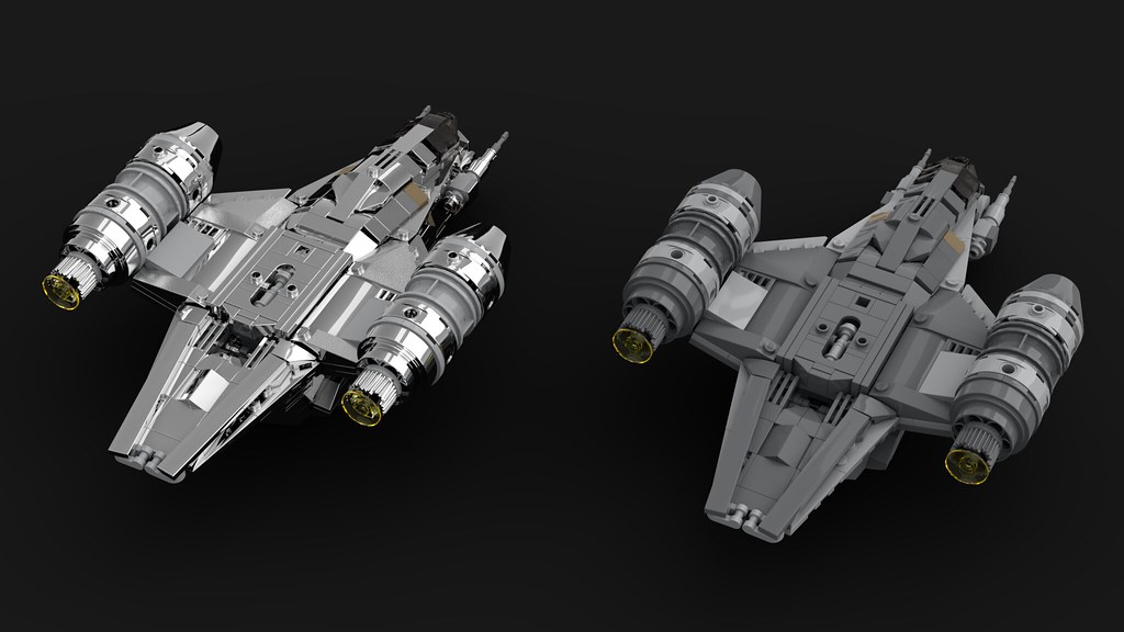LEGO Razor Crest Star Wars The Mandalorian (Midi Scale… Flickr