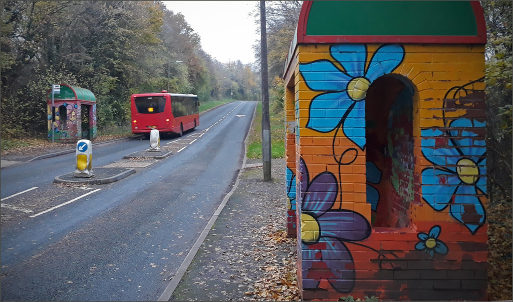 Autumn bus route, Churchill, Redditch When Redditch New To… Flickr