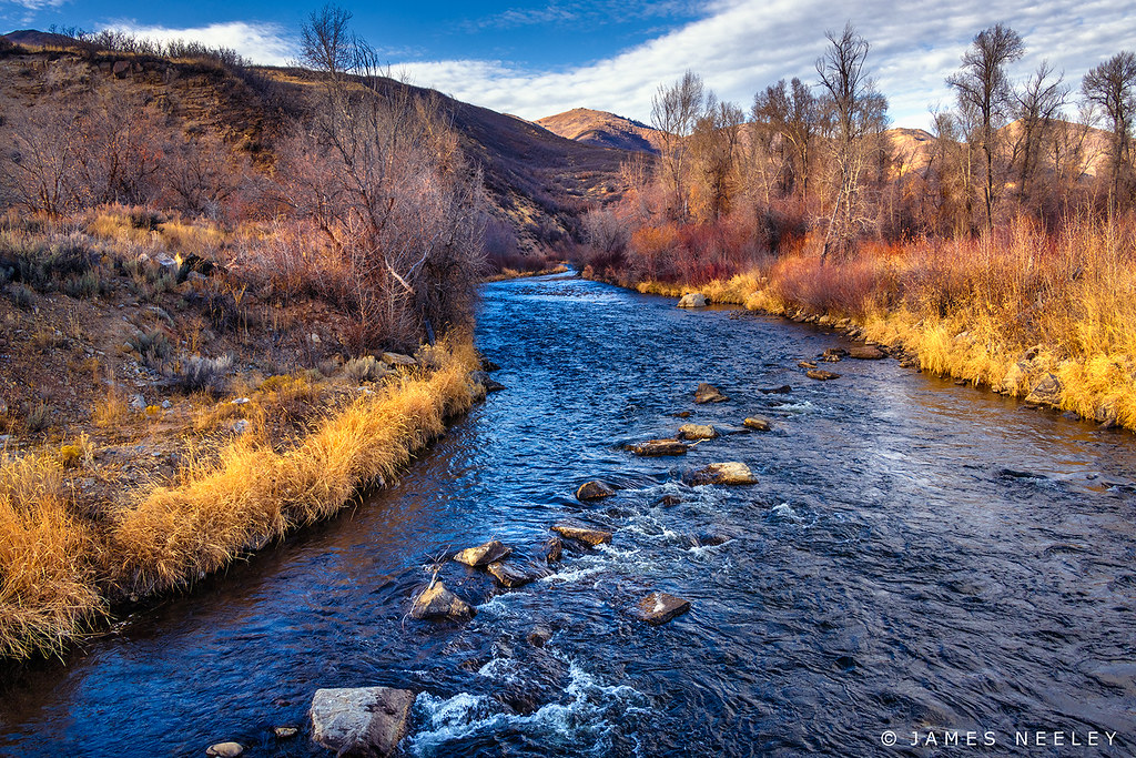 Free Flow Provo River near Midway, Utah. James Neeley Flickr