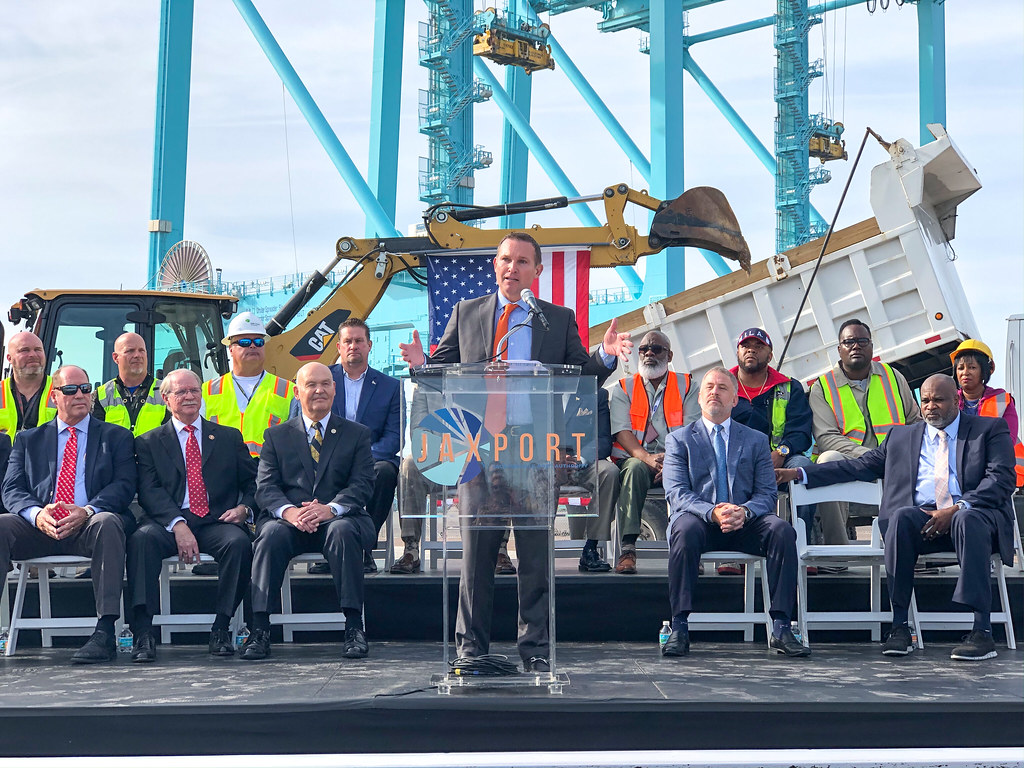 Federal and elected officials, JAXPORT and SSA Marine brea… Flickr