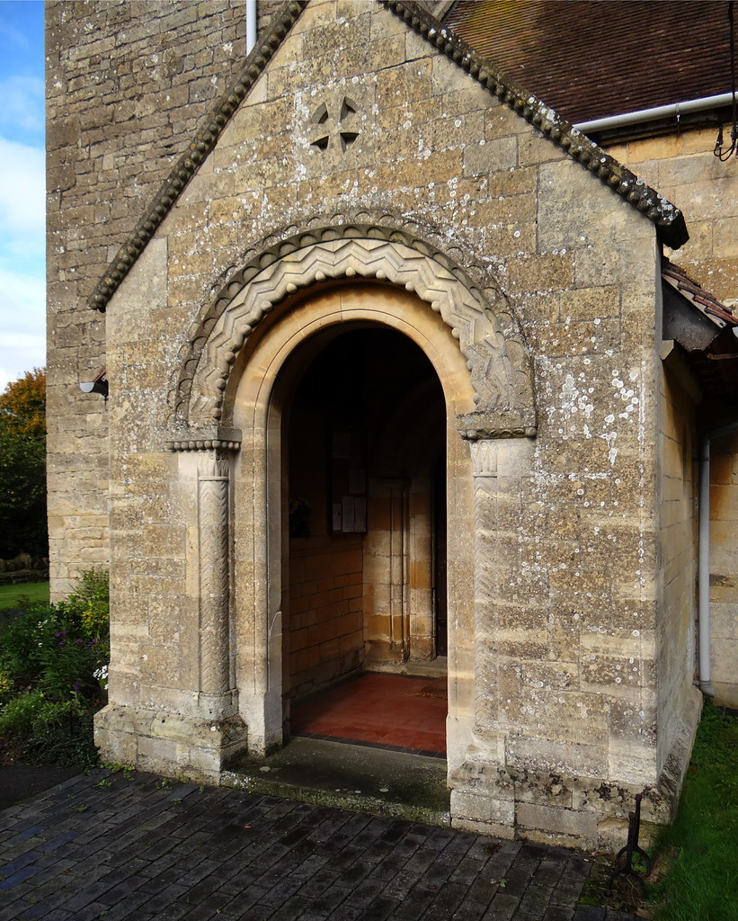 Bredon's Norton, Worcestershire C19 south porch with Norma… Flickr