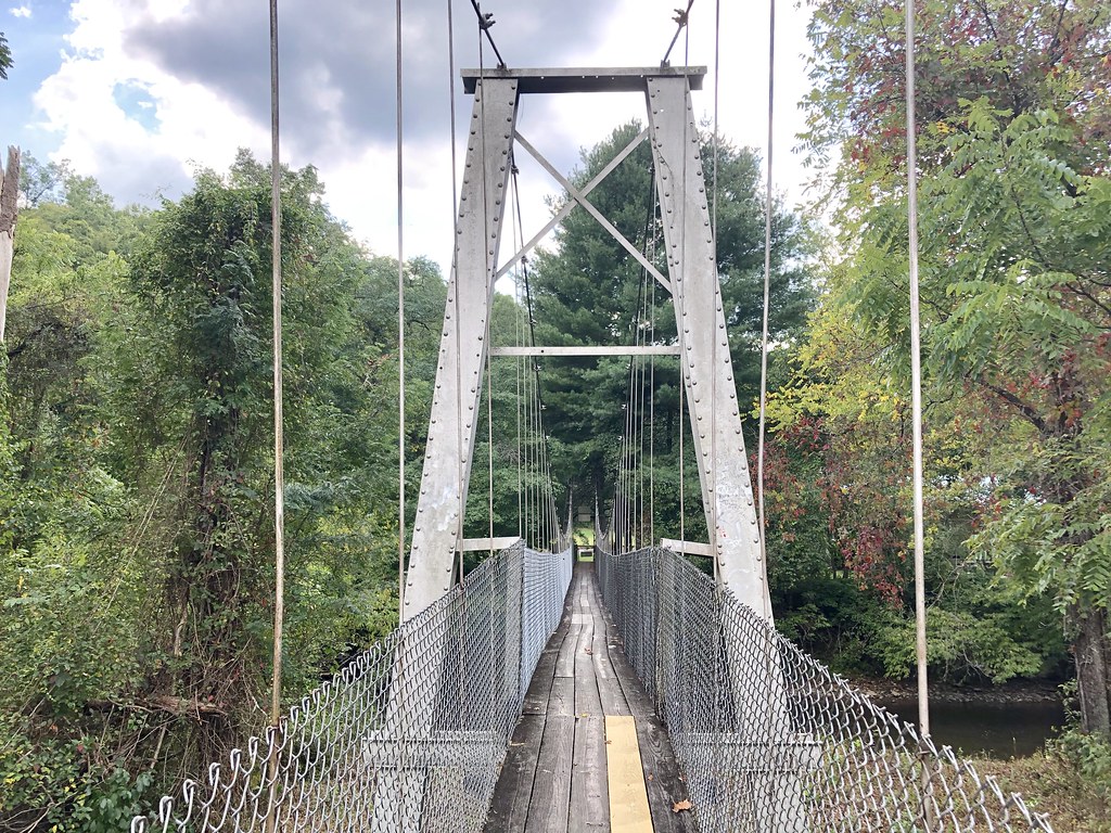 Wilmot Swinging Bridge, Wilmot, NC This is the Wilmot Swin… Flickr