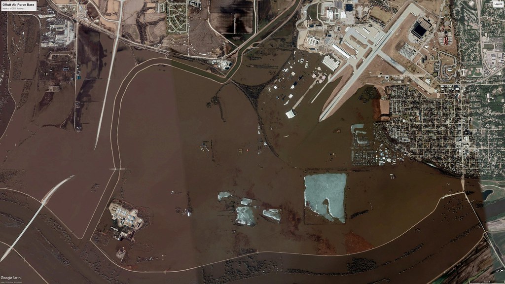 Offutt AFB 2019 Flooding Offutt Air Force Base during t… Flickr