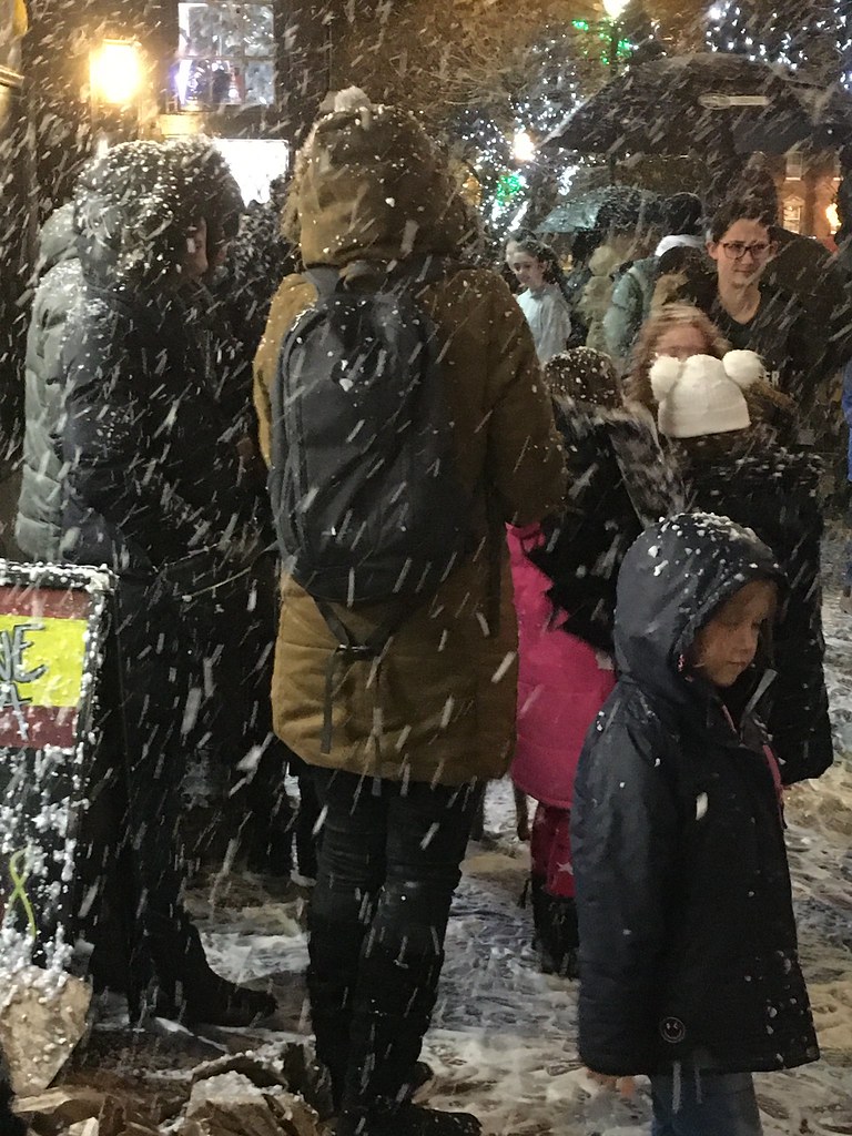 The Big Reveal and Christmas Lights Switch On East Grinstead Town Council