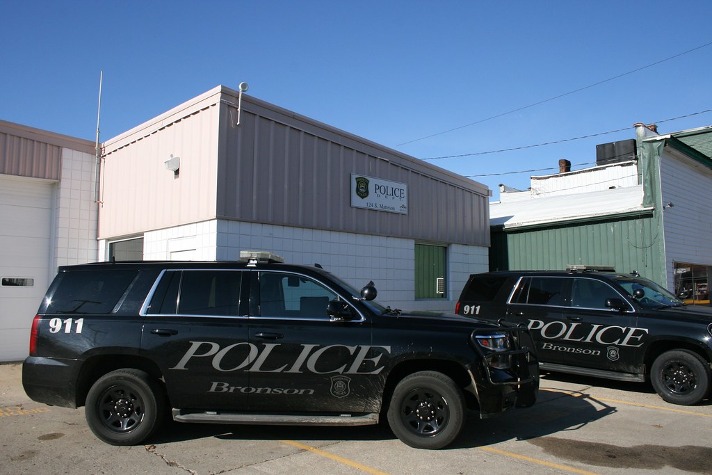 The Bronson, Michigan Police Department. Jacob Howell Flickr
