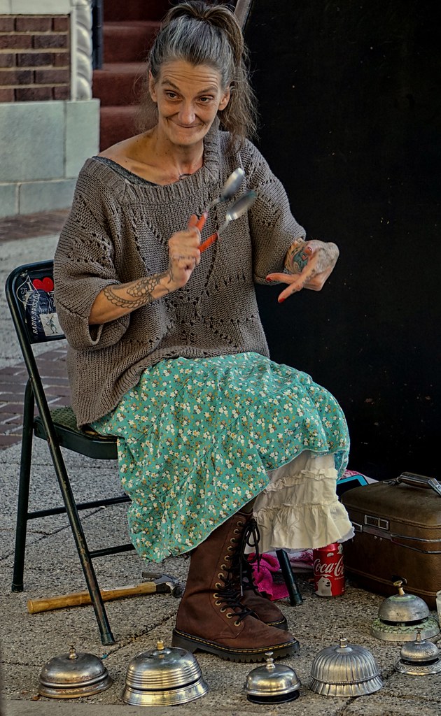 Abby Roach, the Spoon Lady, Asheville, North Carolina, Nov… Flickr