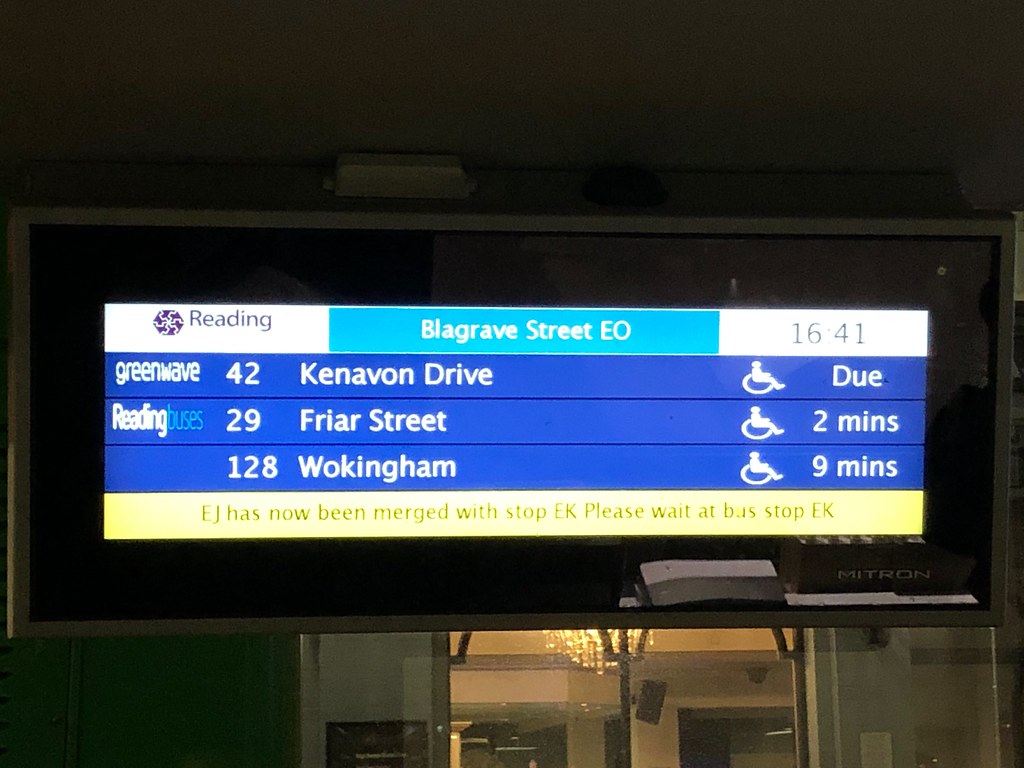 Blagrave Street (Bus Stop) A newer version Flickr