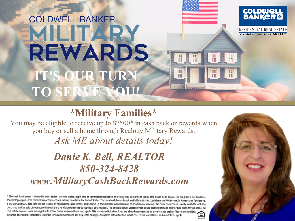 Military Cash Back Rewards Coldwell Banker Realogy