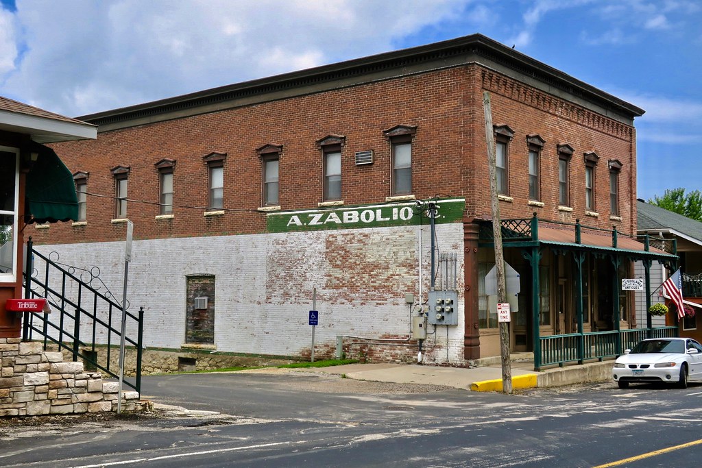 A. Zabolio Co., Genoa, WI Ghost sign on the side of a buil… Flickr