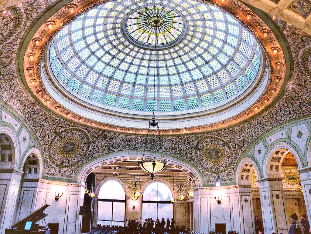 Tiffany Dome, Chicago Cultural Center Art Noonan Flickr