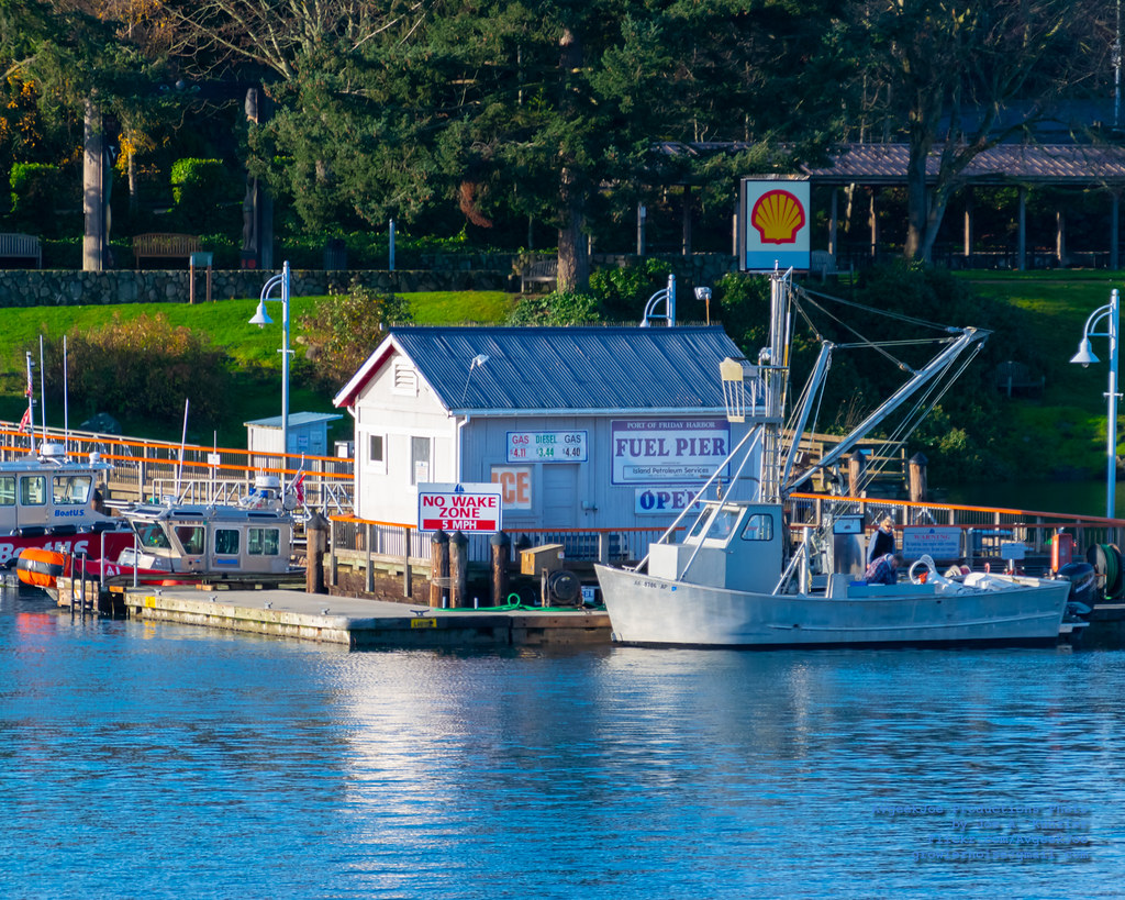 The Friday Harbor Fuel Pier Here is a photo from my Washin… Flickr