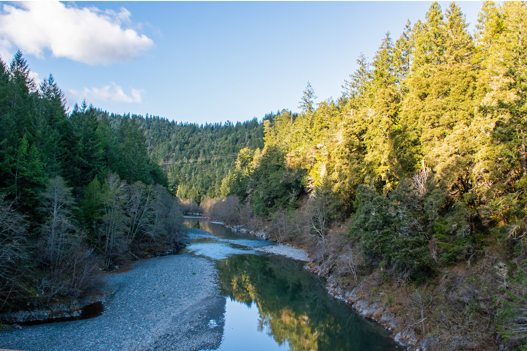 Mad River winding toward the ocean Near the town of Kneela… Flickr