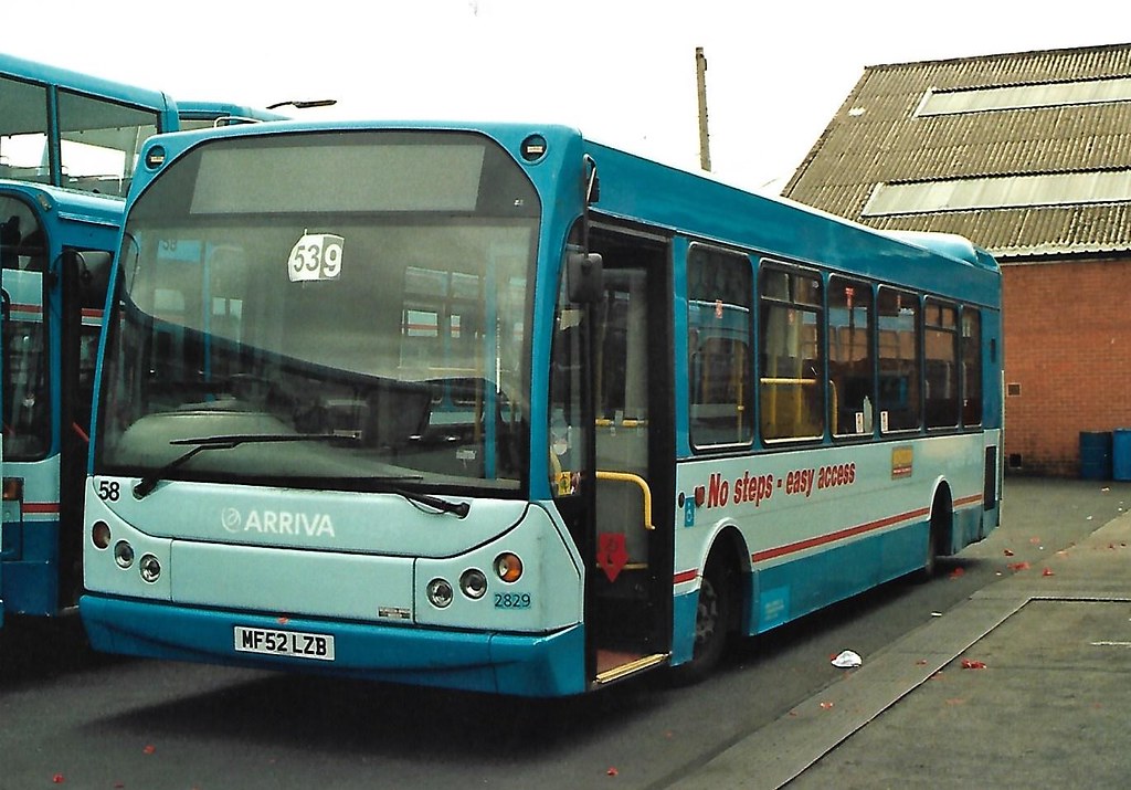 Bolton garage, 31st July 2005. Already adorned with Arriv… Flickr