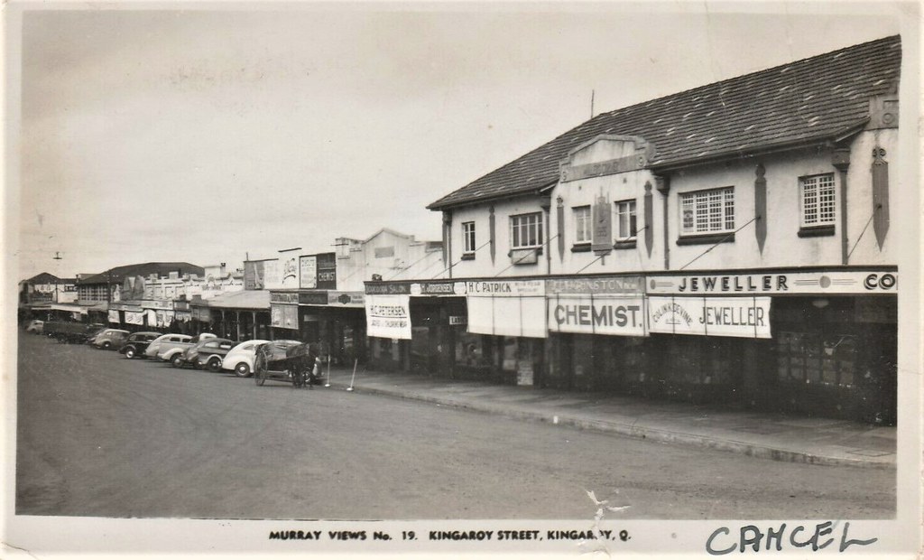 Kingaroy Street, Kingaroy, Qld circa 1930s Aussiemobs Flickr