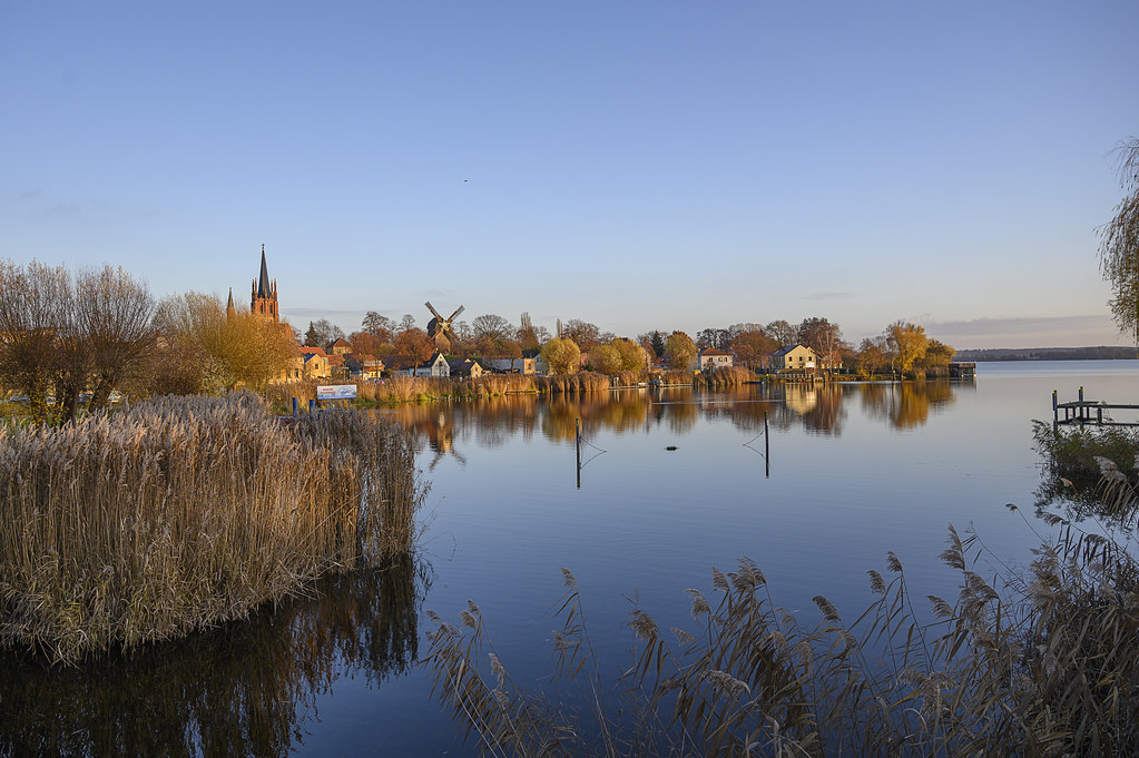 werder insel mit kirche und mühle Mario Wolff Flickr