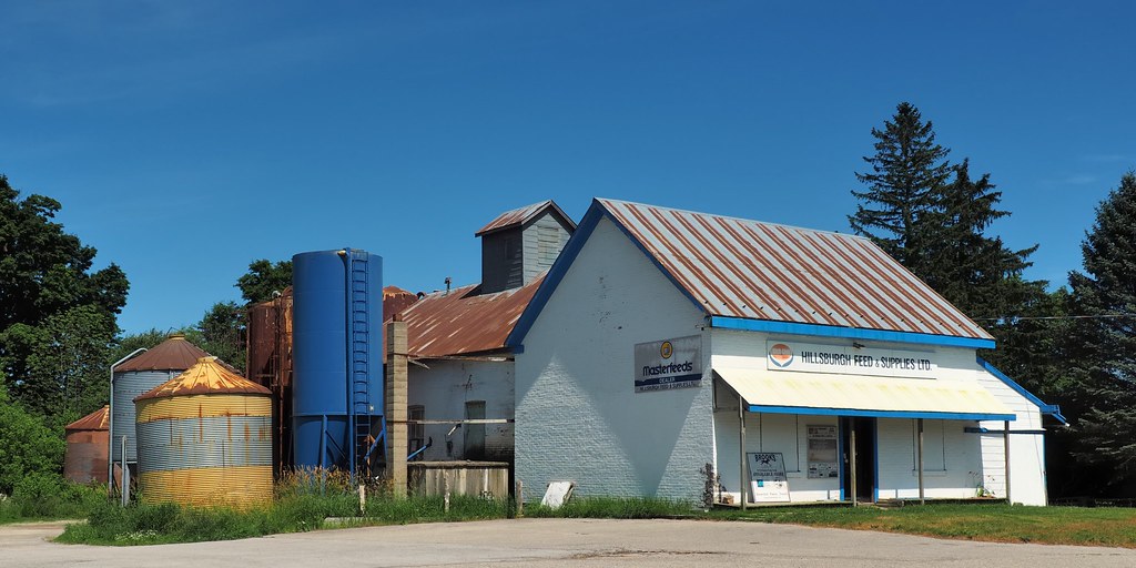Old time feed mill, Hillsburgh, Wellington County, Ontario… Flickr
