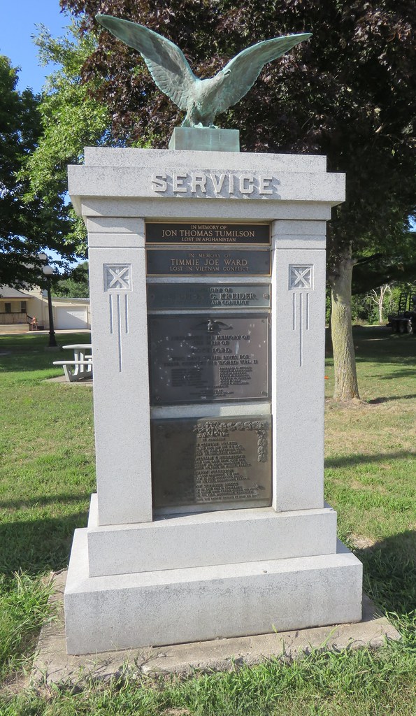 VFW Service Monument (Rockford, Iowa) Rockford, Iowa is a … Flickr